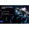 5-in-1 Waterproof Intelligent Razor 1PCS Men's Shaving Bald Head 7-Blade Electric Razor Multi-Functional Barber Set