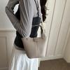 Pu Leather Small Bucket Bag With Magnet Closure For Casual Daily Use