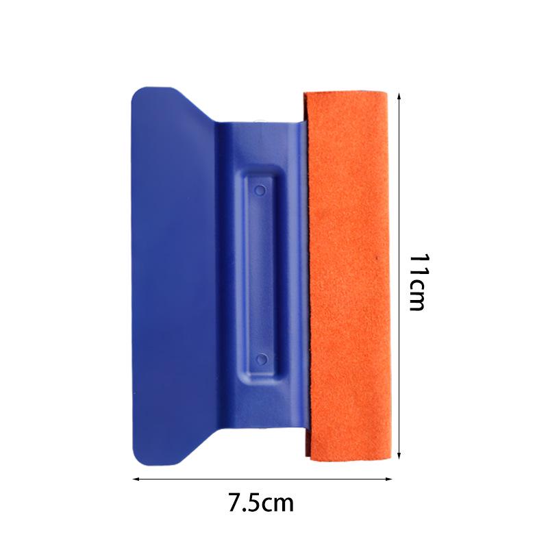 Magnetic Suede Film Scraper: Protects Car Wrap Without Damage