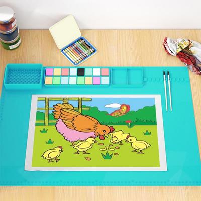 Art Drawing Pad Flexible Graffiti Pad Washable Protect  Universal Silicone Child Painting Pad