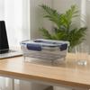 J1UL1N Airtight Food Storage Container With Removable Colander Clear Produce Keeper Drainage Basket Organizer Bins