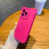 Cute Bear Ear Matte Liquid Silicone Phone Case For Iphone 13 12 11 14 Pro Max Xs X 7 8 Plus Cartoon Cover Camera Lens Protection