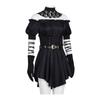 Grok Virtual Girl Halloween Cosplay Costume With Short Skirt For Anime Game Fans