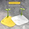 Bean Sprout Drain Deodorizer Pad, Anti-Clogging Silicone Seal Cover for Bathroom, Anti-Insect and Anti-Odor Device