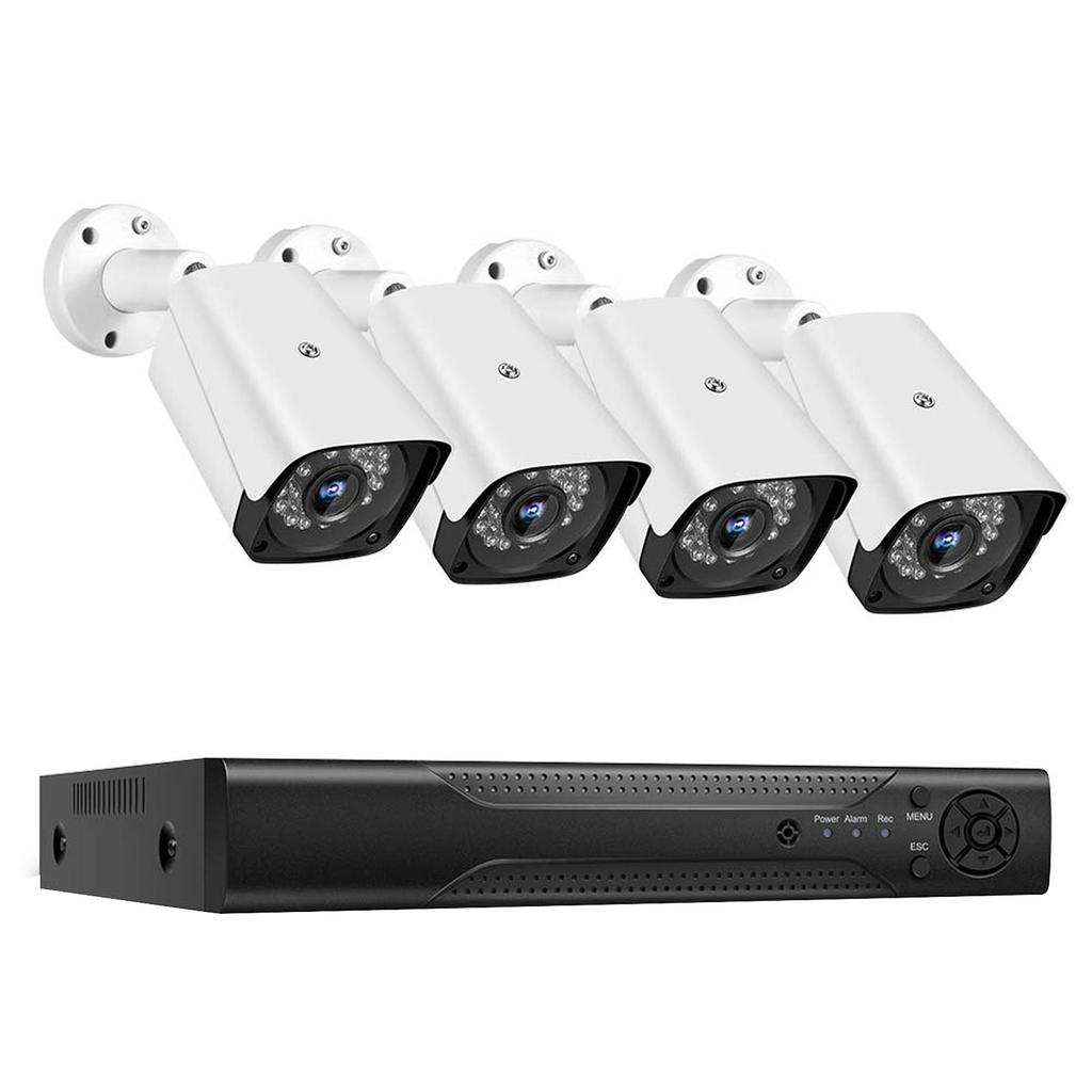 Buy Wireless Security Cameras System 4ch 1080p Wifi Surveillance Dvr