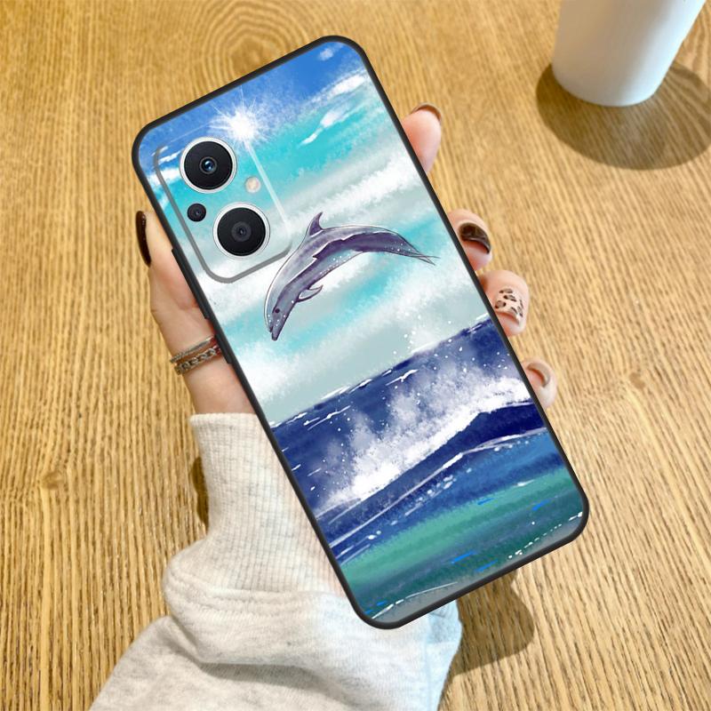Dolphin Funda For OPPO Reno 14 F 10 11 12 13 Pro 13F 12F 11F 7 8 Lite OPPO Find X6 X5 X8 X9 Pro Case