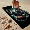 Asciugamano da Spiaggia in Microfibra Philadelphia Eagles, Leggero e Asciugatura Rapida, per Viaggi Estivi, Essenziale per la Spiaggia, Piscina