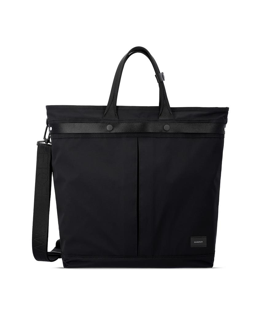 Sweetch City Boys 2Way Tote Bag 001 M Black