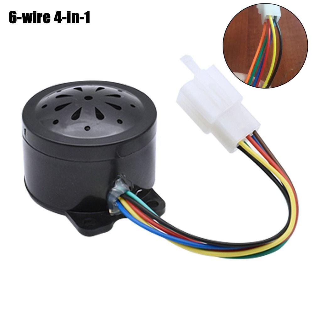 Bike Accessories Anti-theft Reversing Voice Reversing Voice Horn Tricycle Horn E-bike  Buzzer Horn
