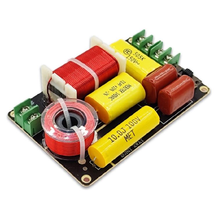 250W Pure Bass Subwoofer Crossover Frequency Distributor Divider 2 Way Speaker