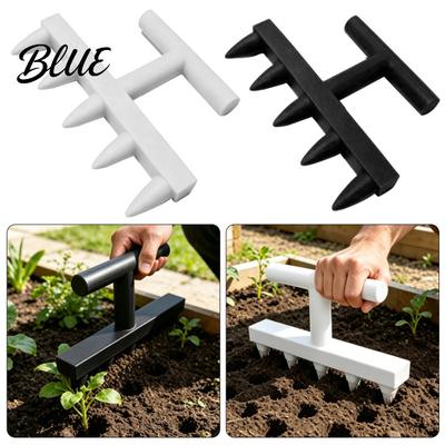 Impact-resistant Seeder 3D Printed Seeder One-Piece Molding Hole Making Impact-Resistant Ergonomic T-Shaped Grip Gardening Seeds Sowing Tool T-shaped
