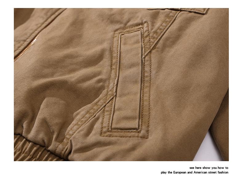 Men's Retro Casual Lambswool Jacket 2025 - Thickened Winter Workwear for Spring/Fall