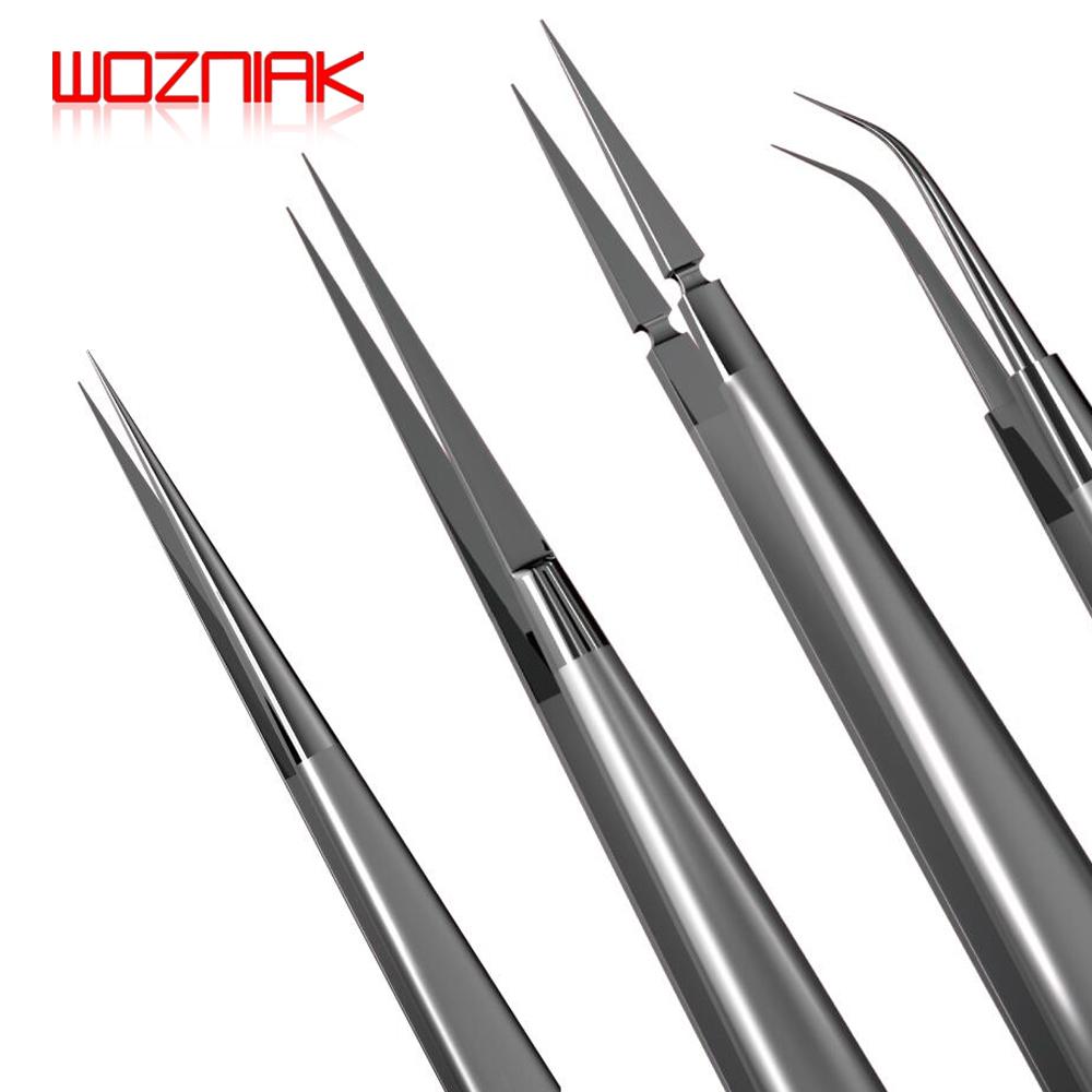 I2C 3D Superalloy Tweezers Stainless Steel High-precision Pointed Mobile Phone Repair Tool Ultra Hard Flying Wire Tweezers