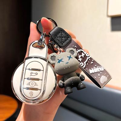 TPU Car Remote Key Case Cover Shell Fob Protector For BMW MINI COOPER S JCW ONE CLUBMAN COUNTRYMAN F54 F55 F56 F57 F60 R56 R60 S