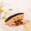 Bakery Plush Cake/Toast/Puff/Napoleon Stuffed Toys Ultra-Soft Kawaii Bread Pastry Gift for Foodies Kids Birthday Children's Day