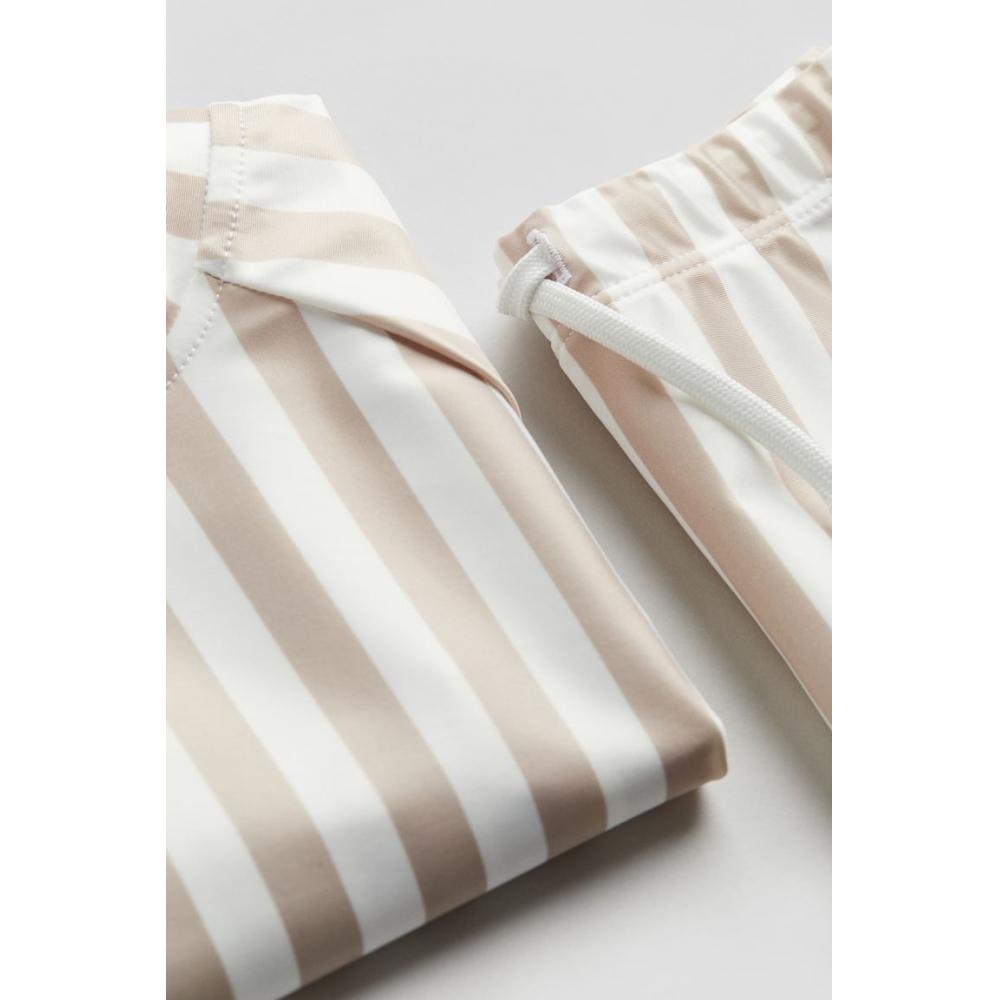 

Комплект купальника HM UPF 50 кремовый светло-бежевый