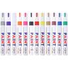 3 stücke Weiß Lackstift Lackmarker Wasserdicht Autoreifen Öllackstift-Set Schnelltrocknend Und Permanent