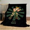 Super Street Fighter Ii Artwork Blanket Soft And Portable All Season Home Bed Sofa Blanket Office Travel Nap Break Warm Blanket