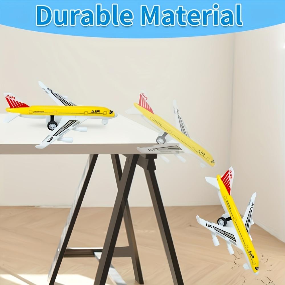 3pcs Airplane Toys, Metal Plane Pull Back Airplane Toys, Die Cast Aircraft Plane Models