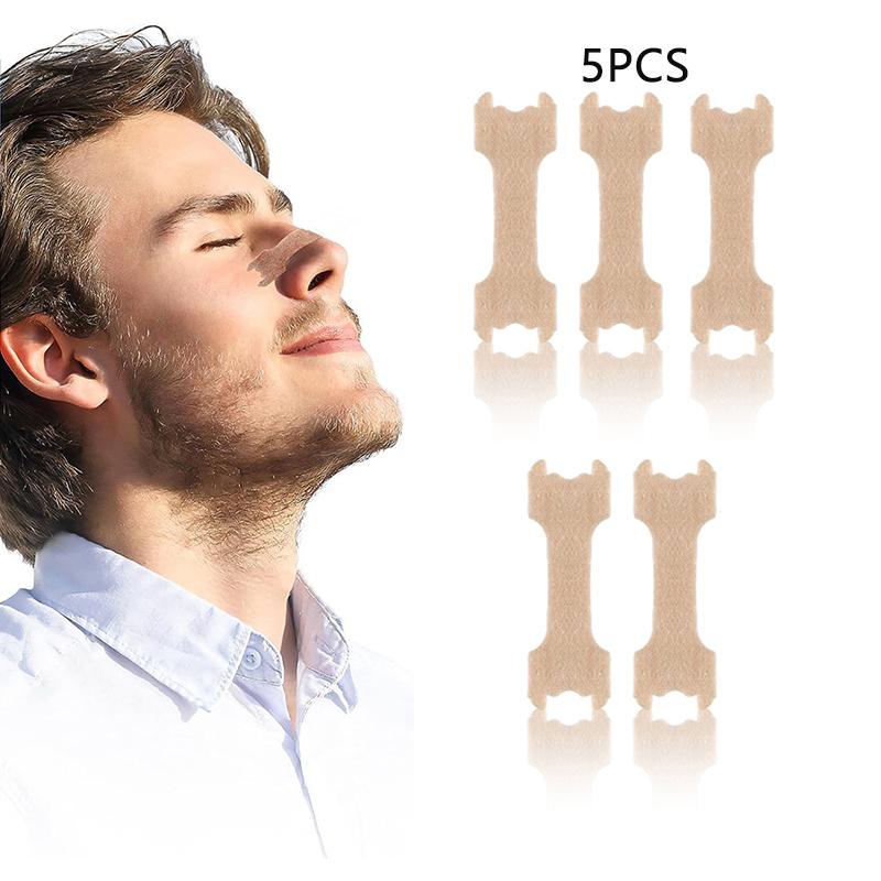 

5/10/20/30 Pcs Nasal Strips Anti-Snoring Sticker Better Nose Breath Reduce Snoring Tool Health Care Patch For Men Women 5PCS