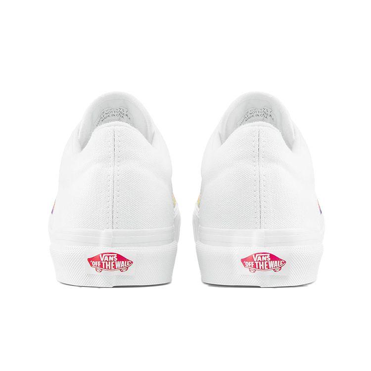 Vans Lampin 86 DX Pride - Bílé unisex tenisky True-White VN0A54FC4GQ