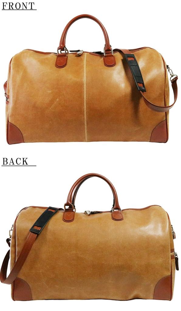 Camel F Made in Japan Boston bag Leather Lockable 30L 30 liters Large Small Lightweight 1 night 2 days 2 nights 3 days 1 night 2 nights 2way Travel