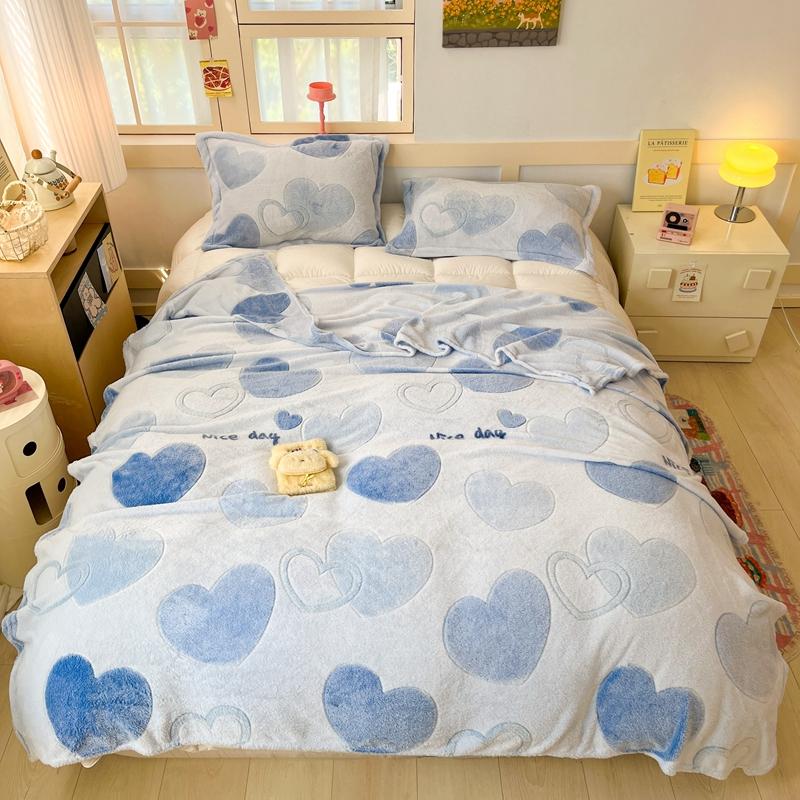 Cartoon Cute Bear Throw Blankets Super Soft Fluffy Lightweight Comfortable Flannel Couch Bed Blanket for All Season Kids Gifts