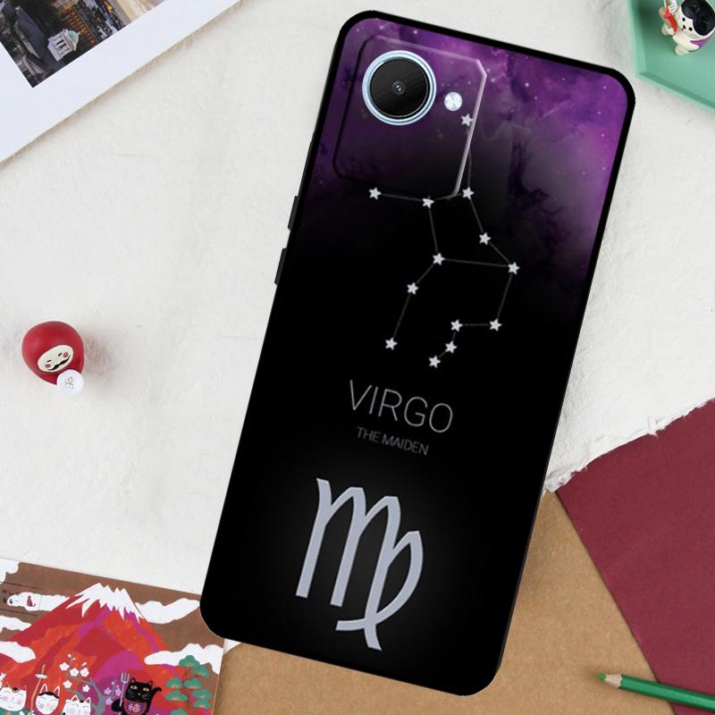Twelve Constellations For Realme GT7 Pro GT 6T 5 6 C67 C75 C61 C55 C53 C51 C21Y C25S 10 11 12 13 14 Pro Plus Case