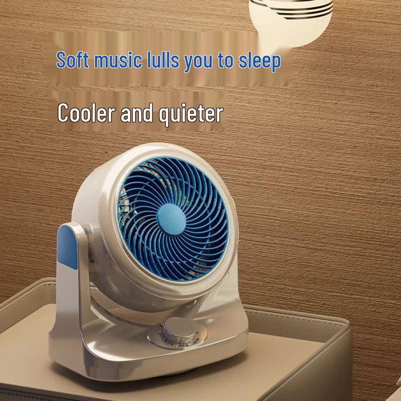 Xiaxin Compact Desktop Oscillating Fan: Energy-Efficient Air Circulator for Dormitory and Office
