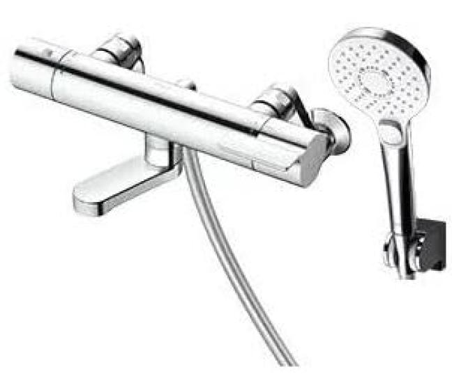 

TOTO Смеситель для ванной термостатический 70 мм Comfort Wave Хромированный Клик для холодных регионов TBV03450Z Настенный