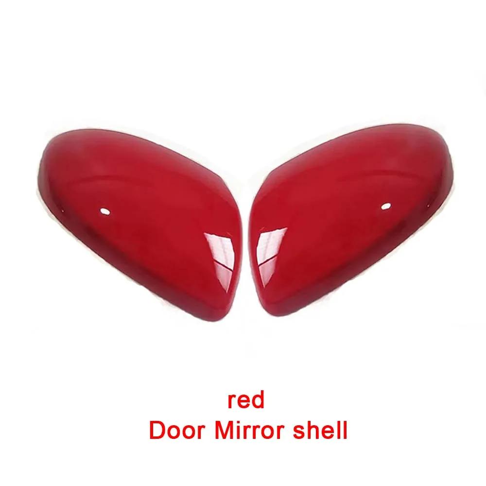 Protective Cover Door Mirror Shell For Mazda 3 1.6 2009 2010 2011 2012 Car Rearview Accessories Replace Stylish Gray Black Red