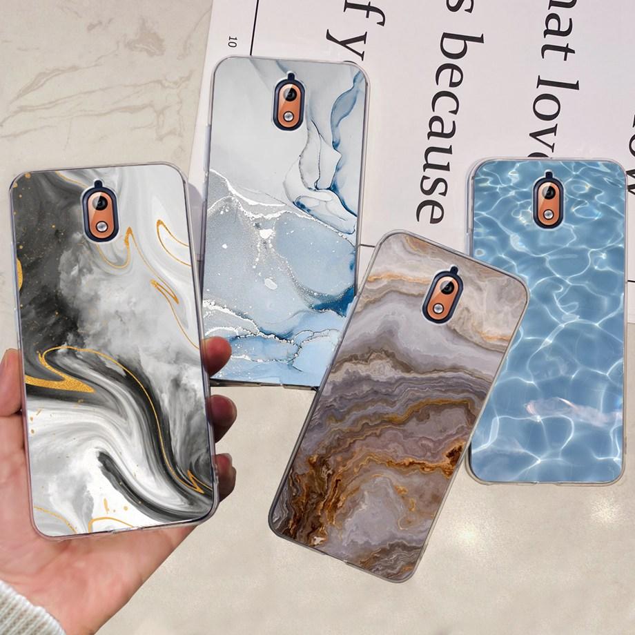 For Nokia 3.1 Case Nokia6 6.1 Nokia 2.1 2 Cover Soft TPU Transparent Silicone Fundas For TA-1068 1021 1092 Luxury Fashion Coque