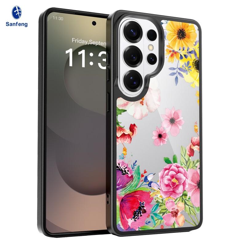 

Tailor-made S26ultra Magnetic Phone Case S25 Plus Two-in-one Skin-sensitive Transparent Protective Cover S25 FE