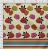 oneOone Cotton Flex Fabric Stripe & Floral Panel Print Fabric BTY 40 Inch