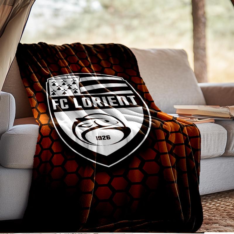 Lori-ent Football Club Blanket Lightweight Ideal Bedding Blanket Perfect for Travel, Camping, Living Rooms, Offices, Sofas, Fan Christmas gift