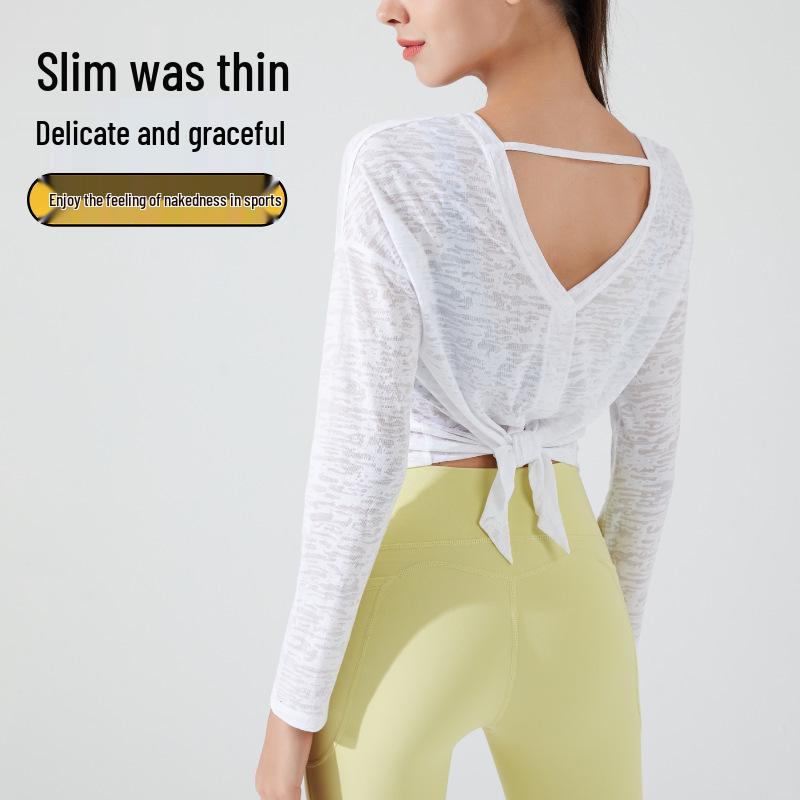 

Restart Ranhua Women s Quick Dry Yoga Long Sleeve Fitness Top S