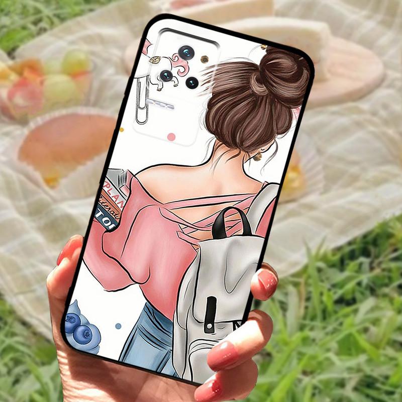For Redmi K50 Case K50 Ultra Shockproof Soft Silicone TPU Back Cover For Redmi K50 Pro K 50 Gaming K50G Phone Cases Cute Cartoon