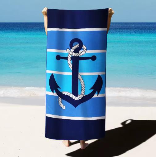 

Extra Large Luxury Oversized Beach Towel Soft Lightweight Microfiber with Strong Wrapping Properties Perfect for Camping W40*H60(CM)