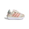 Adidas Originals Country Xlg Synthetic Leather Non-Slip Shock Absorbing Low-Top Walking Shoes Baby Shoes Beige Red IF6151