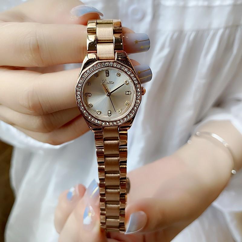 Personalized Wind Stainless Steel Strap Watch Women'S Watch Women'S Fashion Temperament Women'S Diamonds