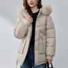 Sleeves Detachable Fashion Woman Parkas Winter Coats Hooded Faux Fur Collar Thick Warm Outerwears Women's Jackets