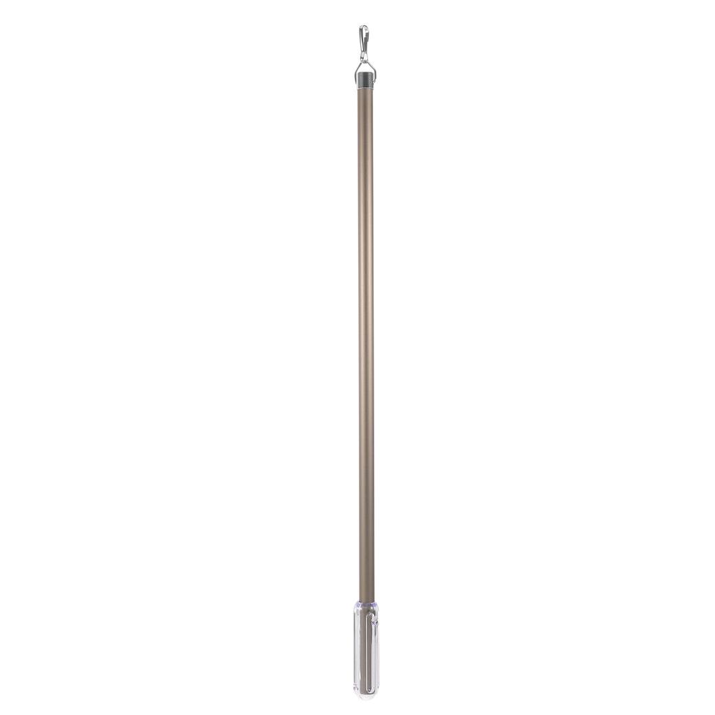 Curtain Pull Wand 50Cm Aluminum Alloy Heavy Duty Drapery Rods Pull Quiet Operation Handheld Pole Hook for Home Hotel Blinds