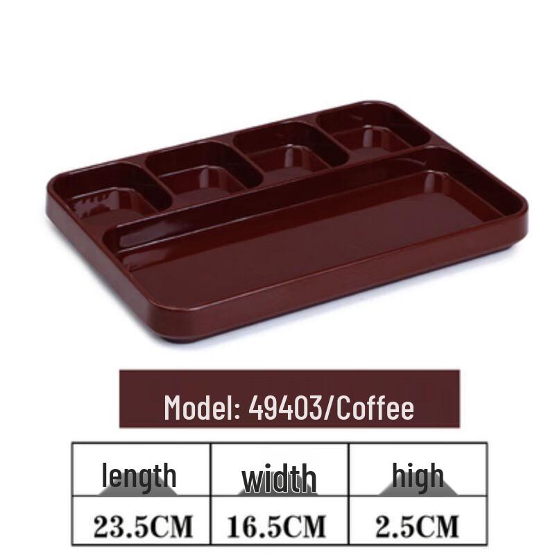 Qianxing Melamine Divided Sauce & BBQ Plate Set