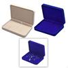 2 Pieces Velvet Jewelry Portable Necklace Beacelet Storage Organizer