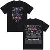 Rapper Chris Brown Tshirt Breezy Bowl XX Tour 2025 TShirts Unisex Women Harajuku ONeck Short Sleeve T Shirt Streetwear Fans Gift