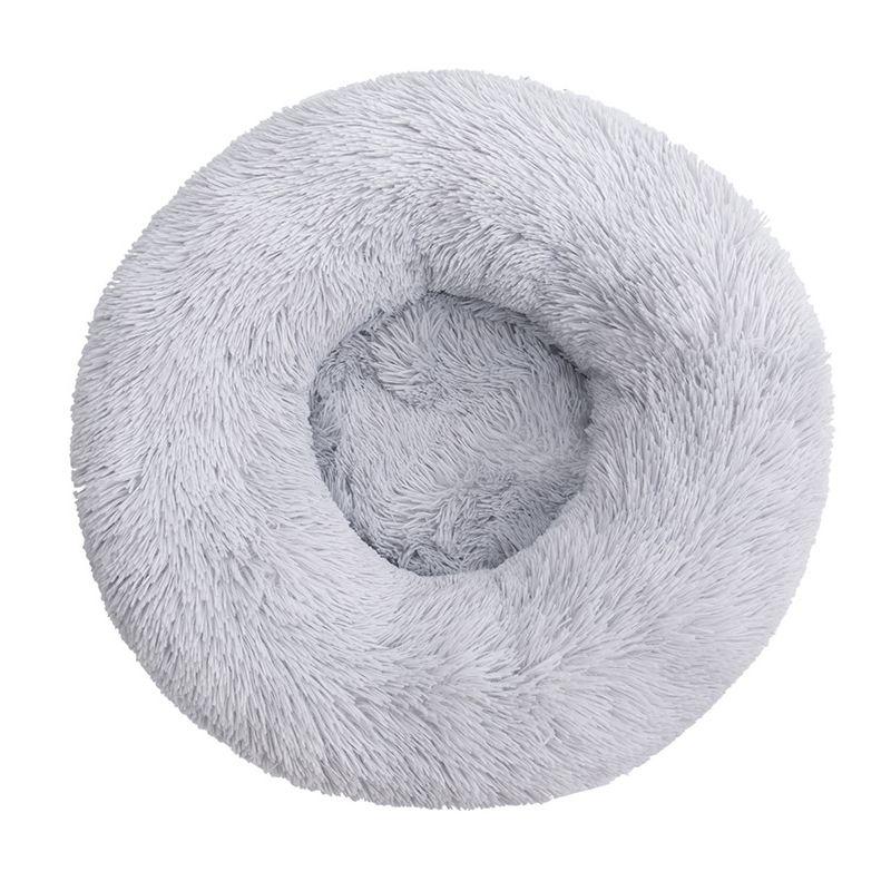 Plush Dog Cat Pet Calming Bed Soft And Comfy Cushion For Restful Sleep And Support