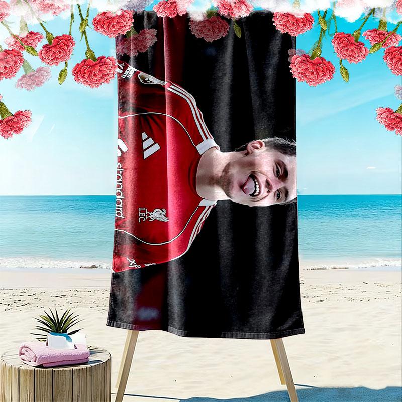 Wirtz Print Beach Towel, Large Soft Quick Dry Towel for Beach Camping Swimming