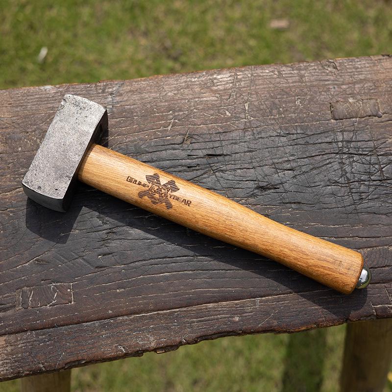 G&B Grumpy Bear Hammer: Crafting & Camping Tool for Tent, Nails, & Outdoor Use