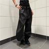 American Japanese Hong Kong Style High Street Retro Striped Pleated Scimitar Pants Men's and Women's High-end Casual Pants Tide