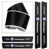 BIG1 High-quality Carbon Fiber Car Door Sill Protector Sticker For VW Golf Polo GTI Tiguan Touran Jetta Passat CC T5 Scirocco Magotan